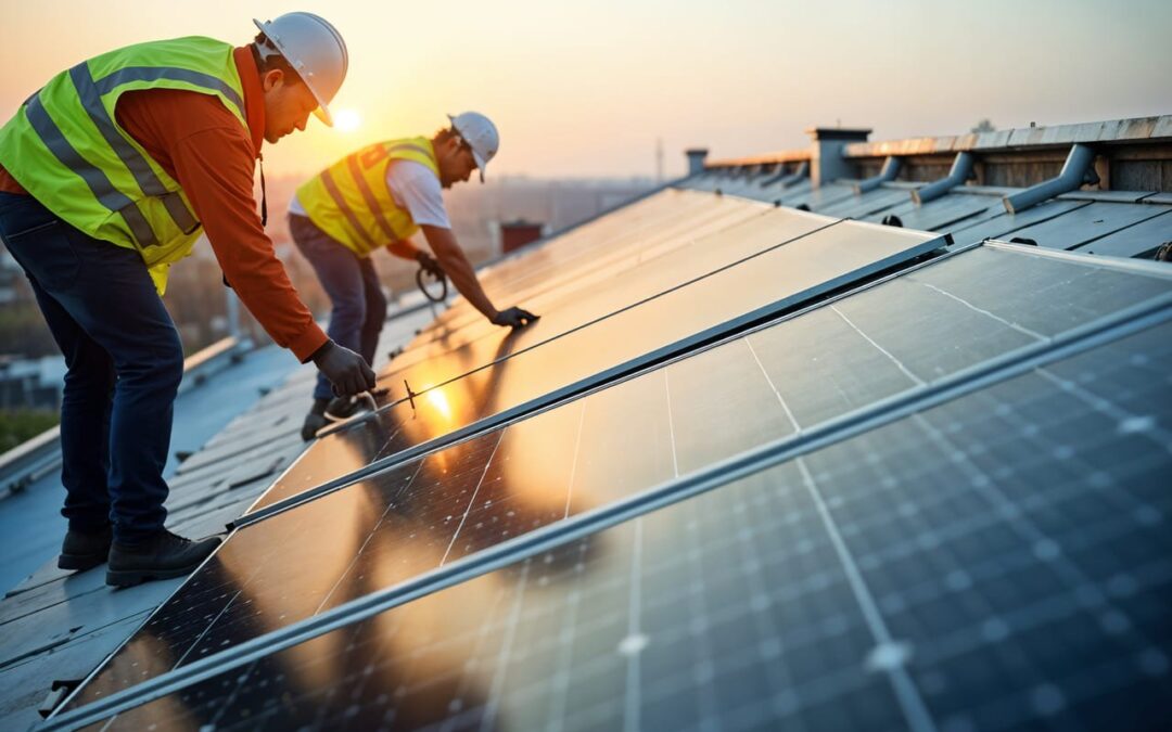 Industrial Solar Power Plant